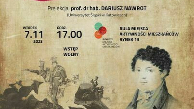 Profesor Dariusz Nawrot opowie o wojnach napoleońskich