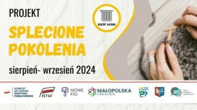 Projekt SPLECIONE POKOLENIA - cykl warsztatów