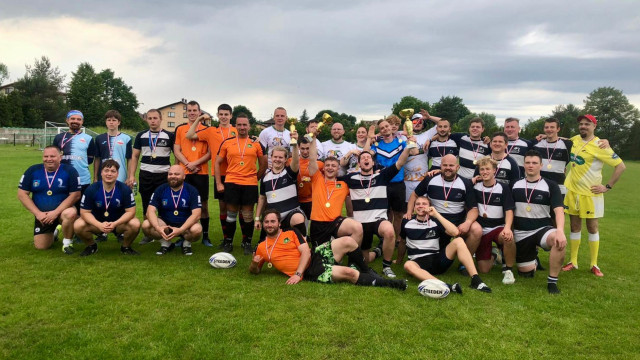 Promocja rugby przy Sportowej w Brzezince