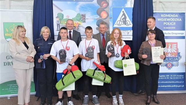 Przeciszów na podium turnieju o bezpieczeństwie na drogach – FOTO