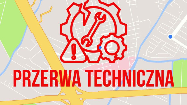 Przerwa techniczna usługi WMS i WFS Powiatu Oświęcimskiego