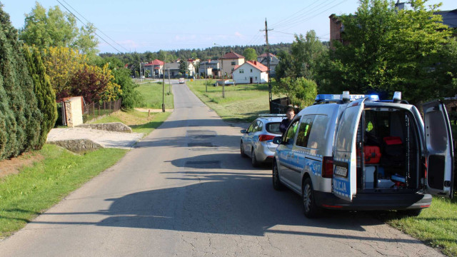 Przewrócił się na hulajnodze i stracił przytomność
