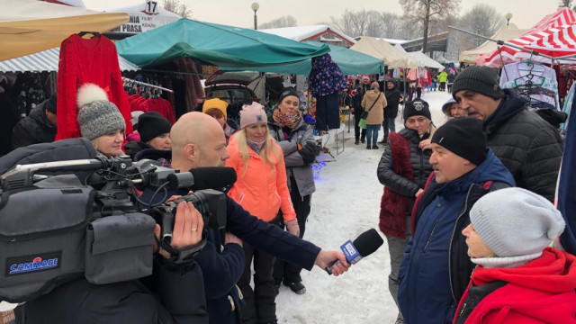 PUBLICYSTYKA. Prezydent Chwierut mówi kupcom z targu, żeby szukali sobie nowej pracy