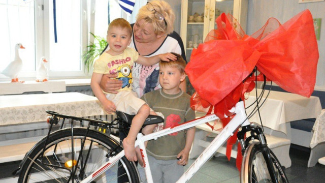 Radni ufundowali rower dla dzieci
