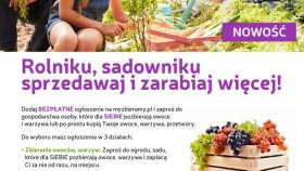 Rolniku, sadowniku, sprzedawaj i zarabiaj więcej!