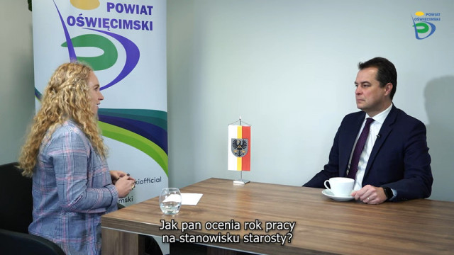 Rozmowa ze starostą oświęcimskim Andrzejem Skrzypińskim (film)
