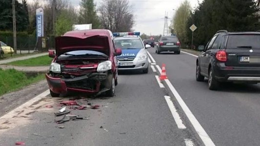 Ruch wahadłowy, jedna osoba poszkodowana – AKTUALIZACJA