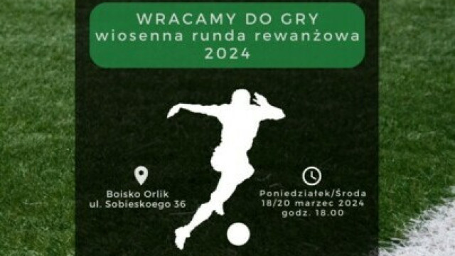 Runda rewanżowa Kęckiej Amatorskiej Ligi Piłki Nożnej sezonu 2023/2024 