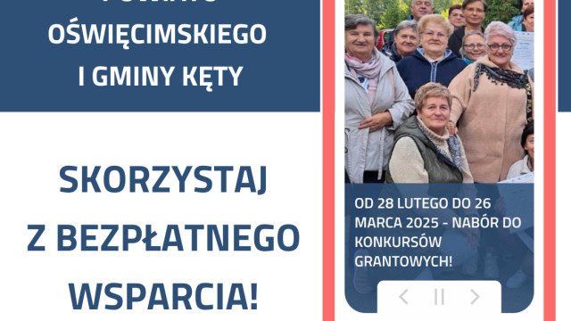 Rusza kolejna edycja Lokalnego Programu Grantowego Powiatu Oświęcimskiego i Gminy Kęty!