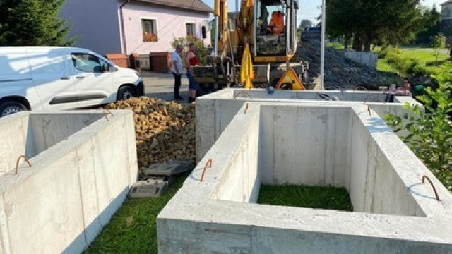 Ruszyła przebudowa przepustu przy ul. Akacjowej w Łękach