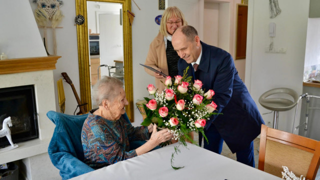 Setne urodziny Anny Czernickiej z Brzezinki – FOTO