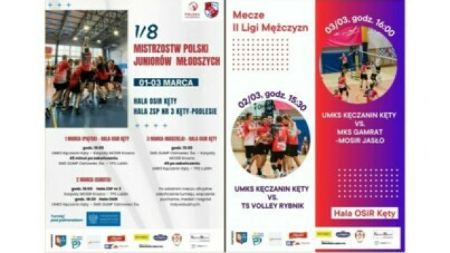 Siatkarski maraton w Kętach