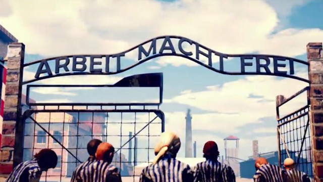 Skandaliczna gra. Akcja dzieje się w Auschwitz – FILMY