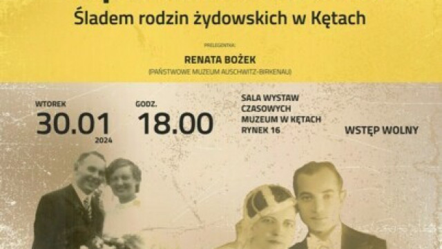Śladem rodzin żydowskich w Kętach. Kolejny wykład w Muzeum