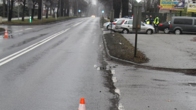 Śmiertelne potrącenie w Brzeszczach na ul. Ofiar Oświęcimia - InfoBrzeszcze.pl