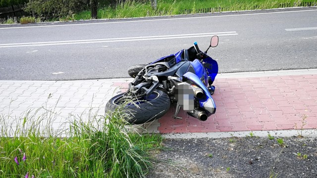 Śmiertelny wypadek w Osieku. Nie żyje motocyklista – ZDJĘCIA, FILM!