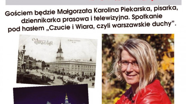 Spotkanie autorskie z Małgorzatą Karoliną Piekarską