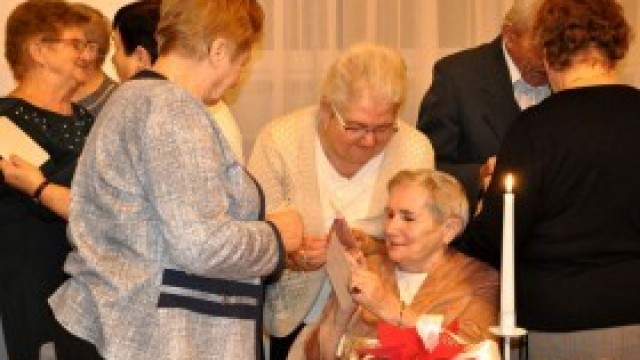 Spotkanie wigilijne w Klubie Seniora „Pod Złotym Dębem” w Witkowicach