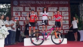 Srebrny medal w Mistrzostwach Polski w kolarstwie górskim