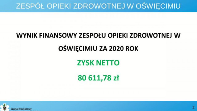 Stabilna sytuacja finansowa powiatowego ZOZ-u