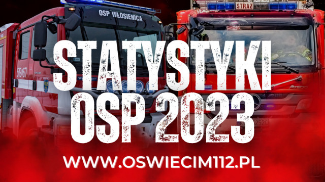Statystyki wyjazdów do zdarzeń jednostek OSP w 2023 roku – TABELA!