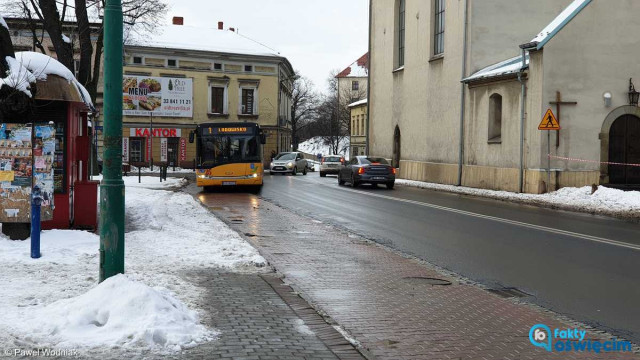 Straż pożarna reaguje na artykuł Faktów Oświęcim o korkach w Oświęcimiu