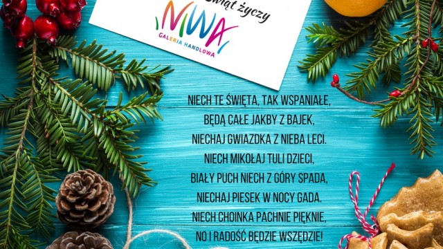 ŚWIĘTA. Świąteczne życzenia od Galerii Handlowej NIWA