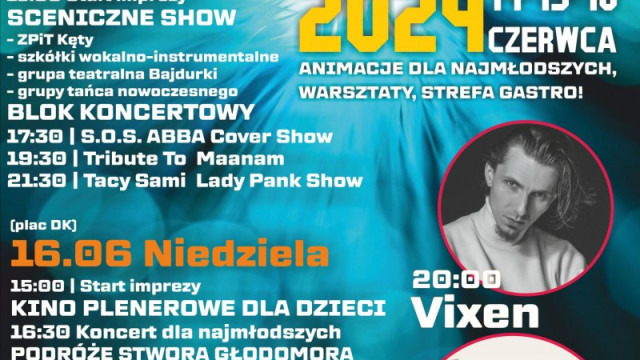 Świętuj z Nami! Dni Kęt 2024 – program wydarzeń