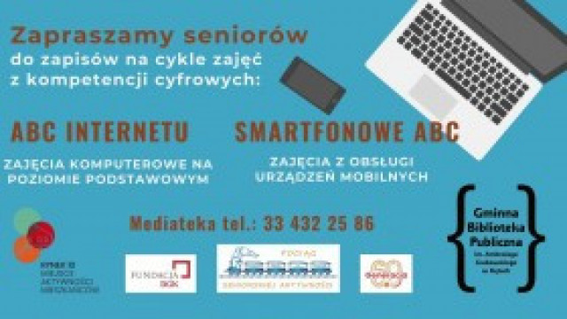 Szkolenia dla seniorów w kęckiej bibliotece