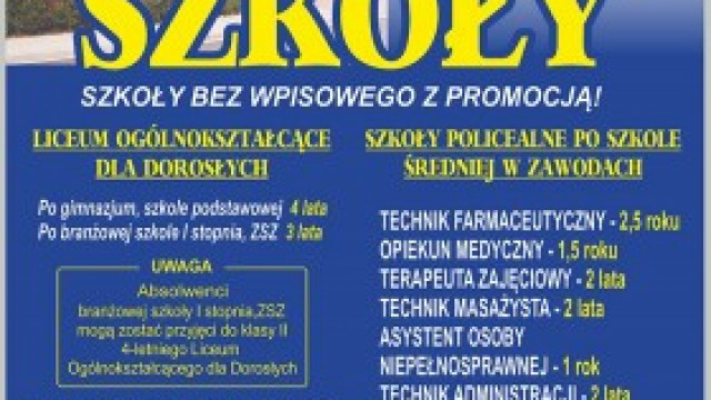 Szkoły bez wpisowego z promocją! Centrum Kształcenia Dorosłych w Kętach zaprasza! [artykuł sponsorowany]
