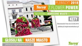 Terra Flower Power ponownie w Kętach! Zagłosuj na nasze miasto!