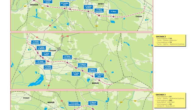 To już pewne! Unijne miliony na rewitalizację linii Tychy – Bieruń Stary. Kolejowy projekt do Oświęcimia nabiera tempa