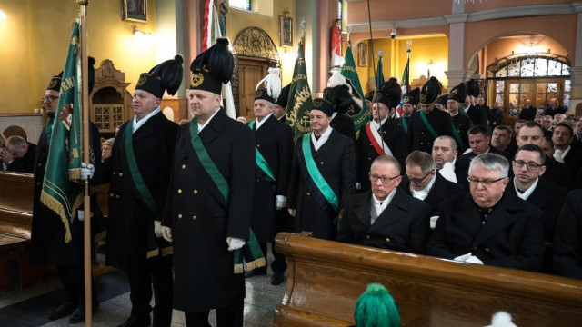 Tradycyjne Msze barbórkowe w naszym parafiach - FOTO - InfoBrzeszcze.pl