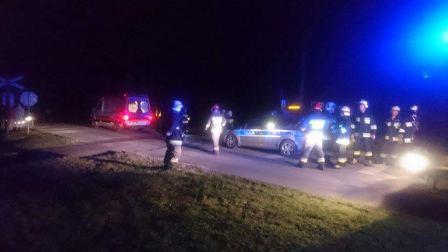 Tragedia na torach w Andrychowie. Na miejscu interweniowali strażacy z naszego powiatu. ZDJĘCIA !