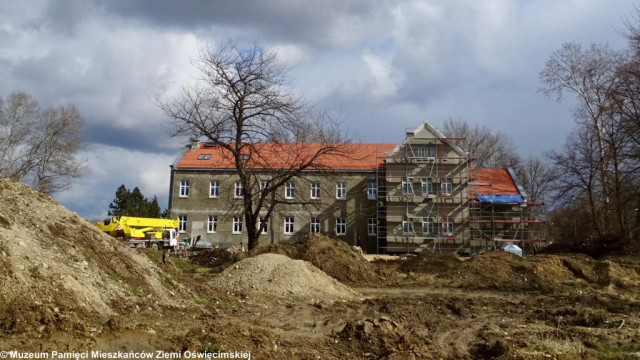 Trwa modernizacja siedziby Muzeum Pamięci Mieszkańców Ziemi Oświęcimskiej – FOTO