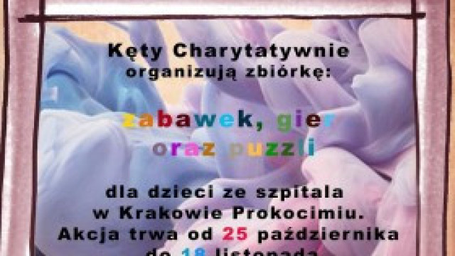 Trwa zbiórka zabawek dla małych pacjentów! Dołącz do akcji!
