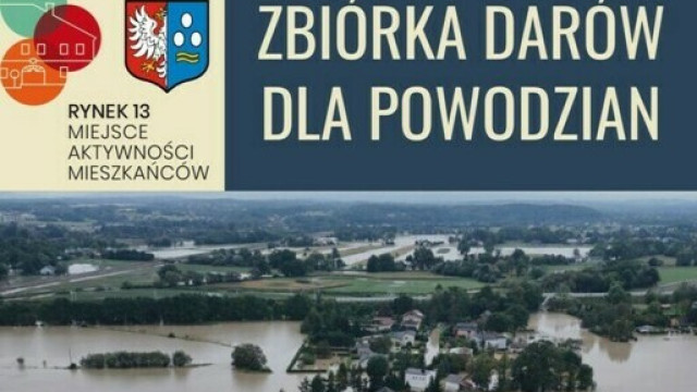 Trzynastka dla powodzian: Rozpoczynamy zbiórkę darów