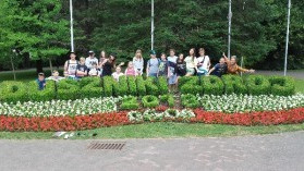 Uczniowie ZSP nr 3 w Kętach na zielonej szkole w Dusznikach-Zdroju