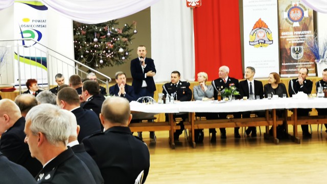 Uroczyste Posiedzenie Zarządu Oddziału Powiatowego ZOSP RP w Oświęcimiu