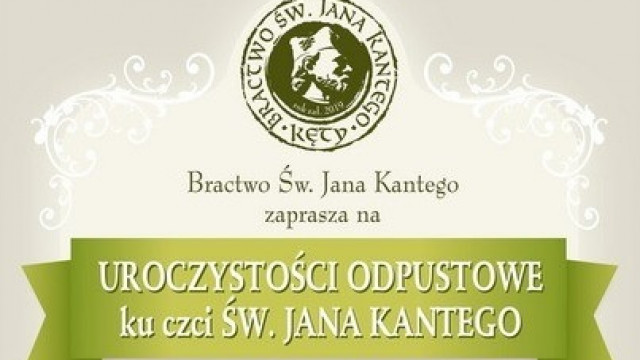 Uroczystości odpustowe ku czci Św. Jana Kantego