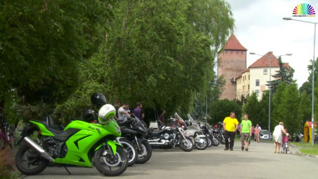 VIDEO-OŚWIĘCIM. 200 motocyklistów w akcji &#039;&#039;Motoserce&#039;&#039;