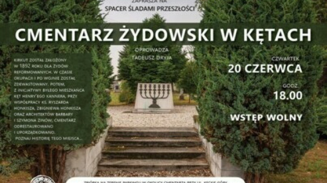 W czwartek spacer historyczny na cmentarz żydowski