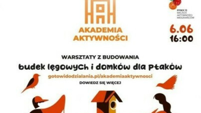 Warsztaty z budowania budek lęgowych i domków dla ptaków