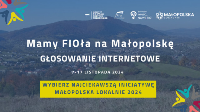 Wybierz najciekawszą inicjatywę Małopolska Lokalnie 2024!