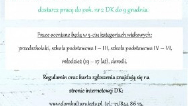 Wyjątkowy Płatek Śniegu - zachęcamy do udziału w konkursie!