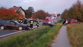 Wypadek na krajówce w Bulowicach