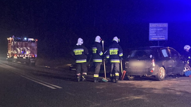 Wypadek w Głębowicach. Jedna osoba poszkodowana – ZDJĘCIA!