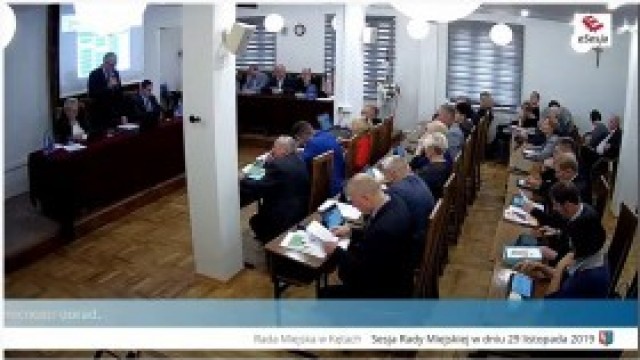 XIV sesja Rady Miejskiej w Kętach - transmisja na żywo