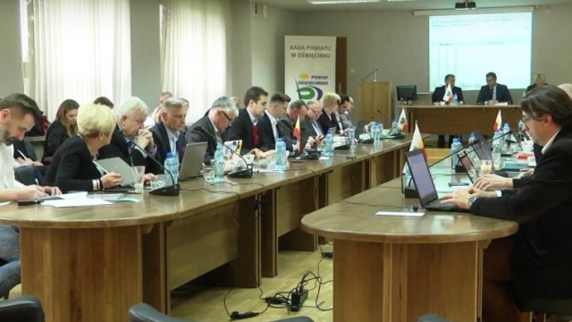 XL sesja Rady Powiatu w Oświęcimiu