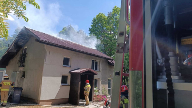 Z ostatniej chwili: Pożar domu w Gorzowie